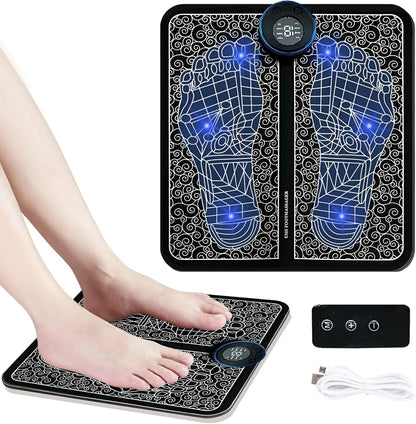 Foot Massager Mat, Feet Massager for Pain Relief and Circulation, Relax Stiffness Muscles, Relieve Feet, Ankles, Achilles Tendons, Calf Muscles Pain