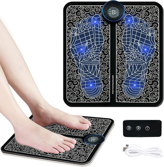 Foot Massager Mat, Feet Massager for Pain Relief and Circulation, Relax Stiffness Muscles, Relieve Feet, Ankles, Achilles Tendons, Calf Muscles Pain