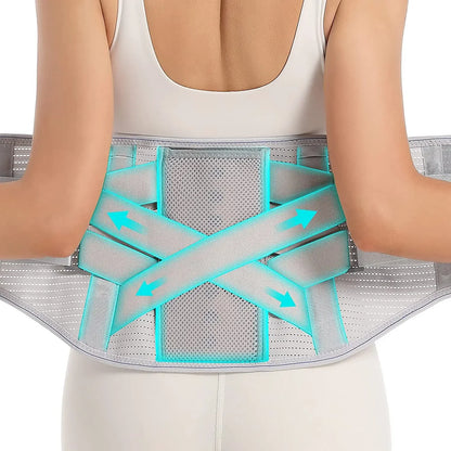Lumbar Support Belt Disc Herniation Orthopedic Strain Pain Relief Corset for Back Posture Spine Decompression Brace