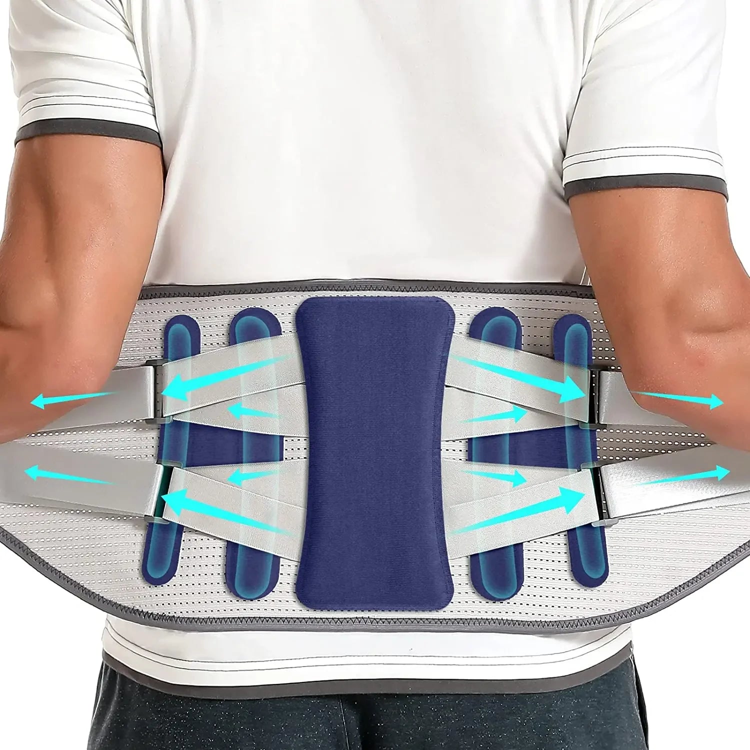 Lumbar Support Belt Disc Herniation Orthopedic Strain Pain Relief Corset for Back Posture Spine Decompression Brace